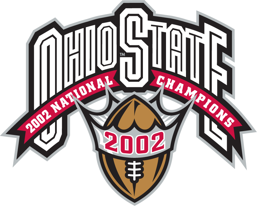 Ohio State Buckeyes 2002 Champion Logo diy DTF decal sticker